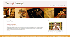 Desktop Screenshot of legalgenealogist.com